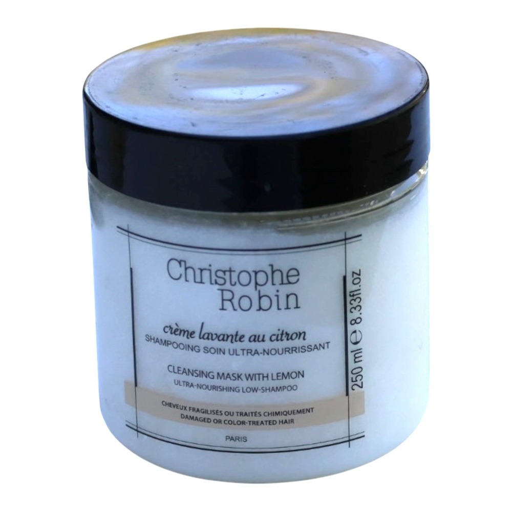 Christophe‎ Robin Cleansing Mask With Lemon 250 mL Low Shampoo New Unopened